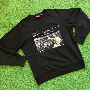 Supreme Anti-Hero Pope/Slayer Black Sweatshirt